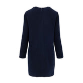 Gucci Navy Blue Wool Short Dress